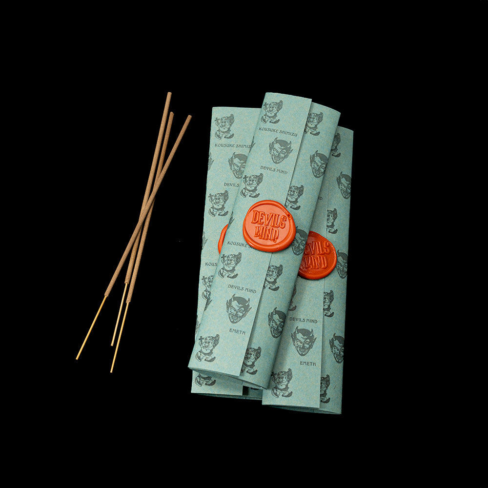 emeth × KOUSUKE SHIMIZU DEVILS MIND INCENSE CHAMBER / BLACK