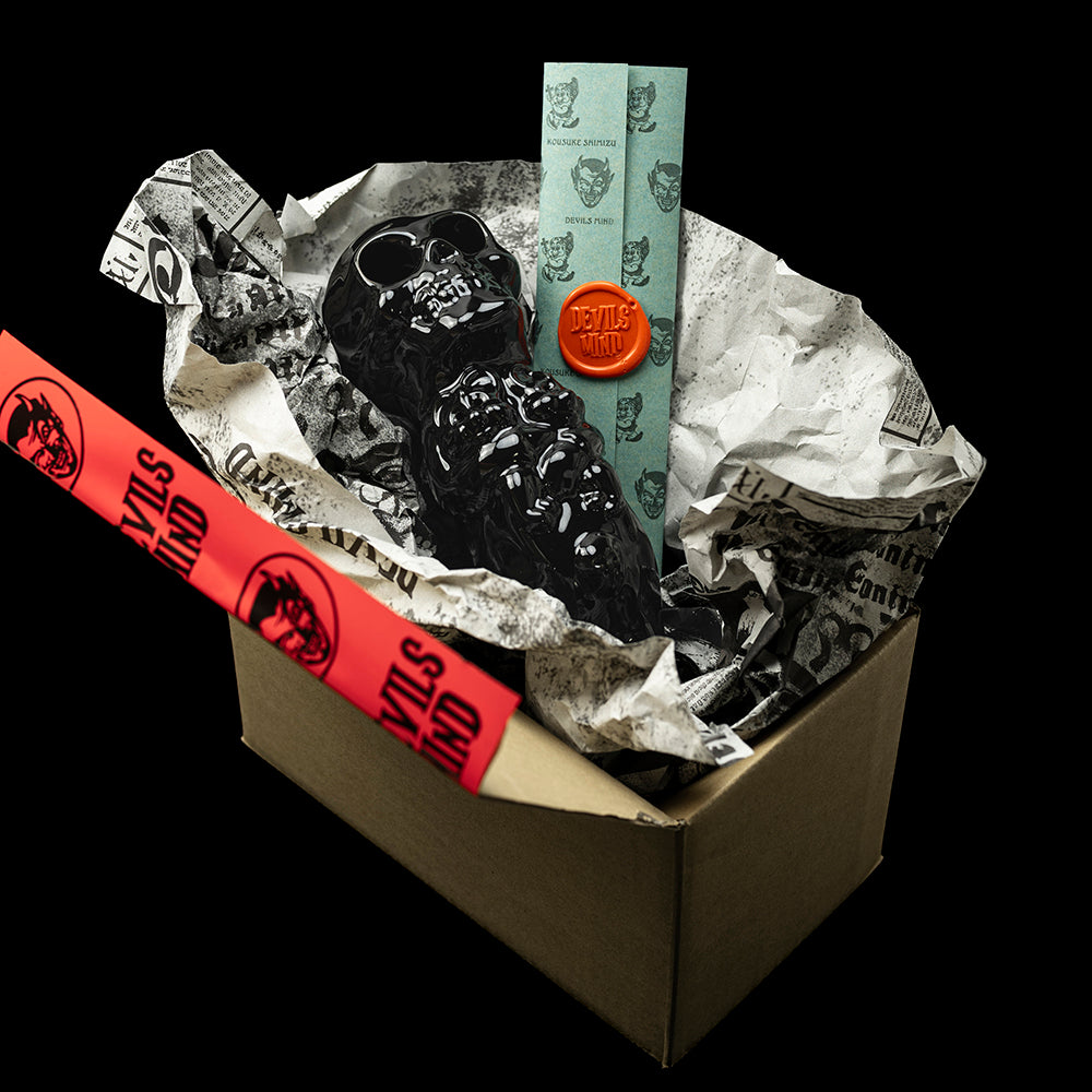emeth × KOUSUKE SHIMIZU DEVILS MIND INCENSE CHAMBER / BLACK